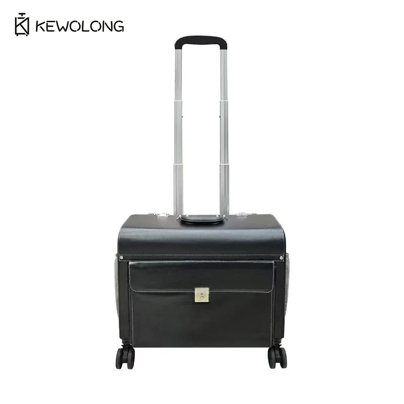 valise de maquillage professionnelle à roulettes, grande capacité, pour outils de beauté, organisateur de voyage portable