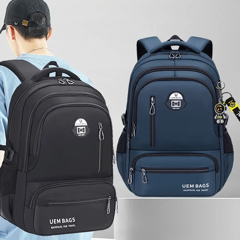 sac à dos décontracté pour hommes adolescents garçons étudiant cartable sport sac à dos décontracté grande capacité sac de livre sac à dos de voyage étanche