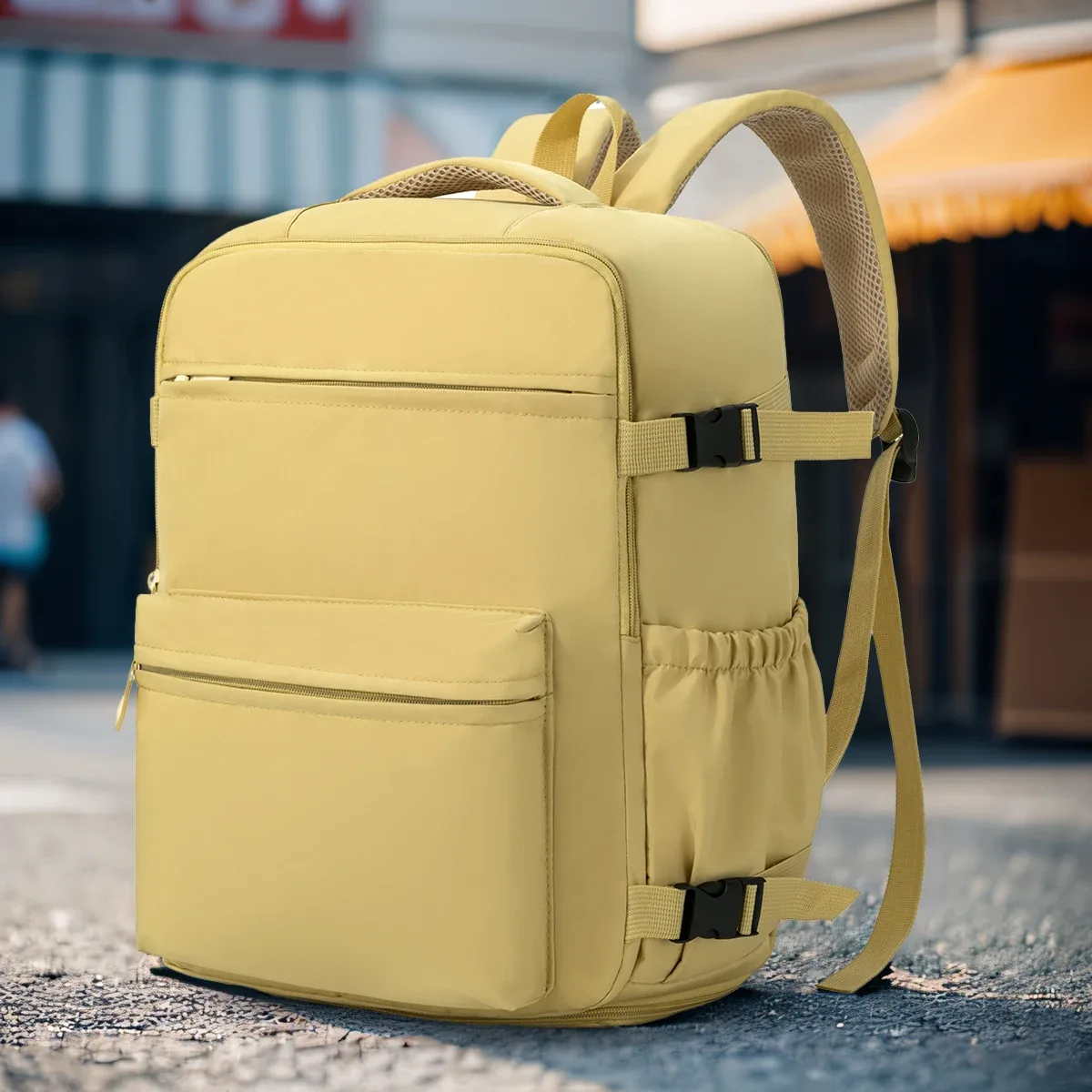 sac à dos de voyage transfrontalier pour hommes et femmes, sac de voyage à grande capacité avec compartiment à chaussures, sac d'affaires pour ordinateur, sac d'école pour étudiants, sac de transport quotidien.