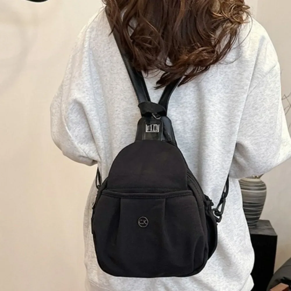 nouveau sac à dos en nylon imperméable multifonctionnel, sac bandoulière grande capacité léger, sac de poitrine, sacoche