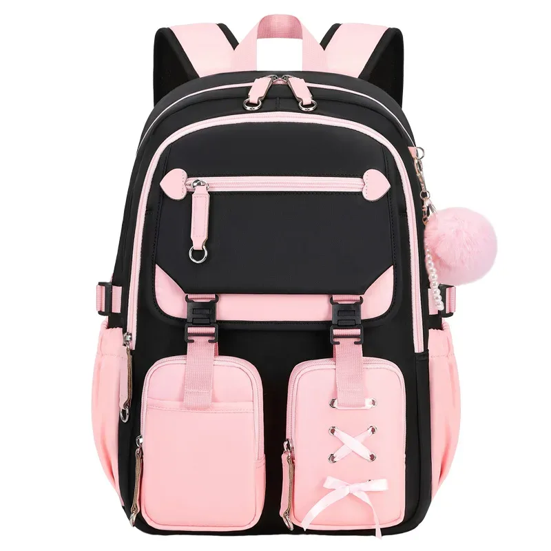 sac à dos scolaire tendance pour filles, sacs d'école pour adolescentes, sac à dos pour ordinateur portable, sac à dos de voyage décontracté, sac à livres, cartable pour enfants, imperméable