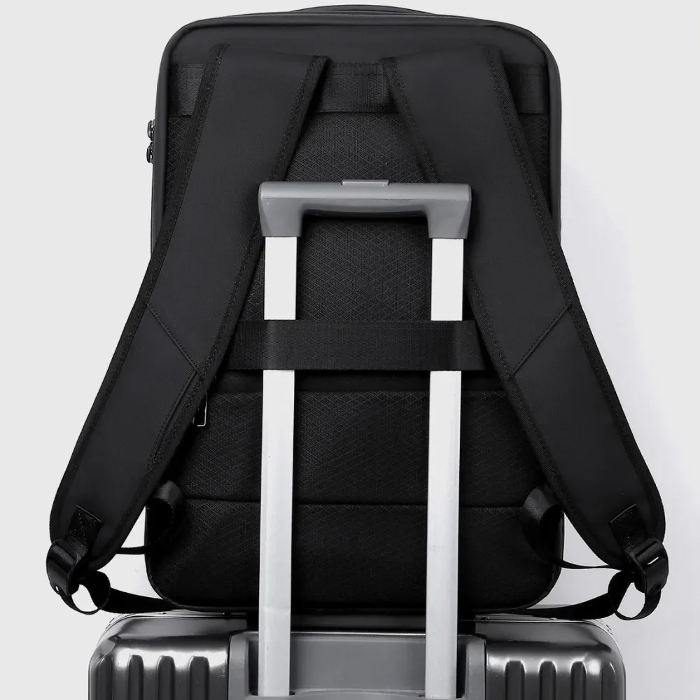 sac à dos pour ordinateur portable imperméable pour homme, 15,6/17 pouces, extensible, coque rigide, sac de jeu, antivol tsa, charge usb, sacs de voyage d'affaires