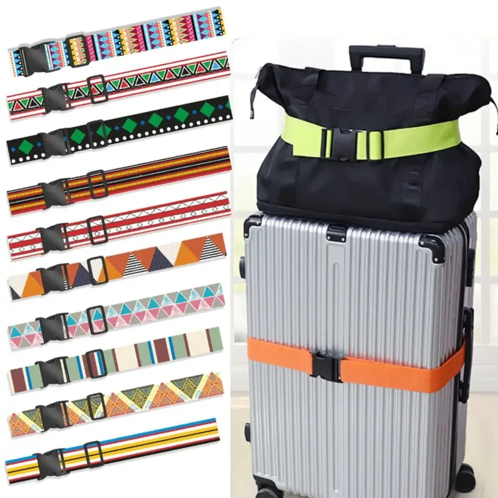 ceintures bagages multicolores abs geometrie noirs bleus roses kaki rouges gris beiges voyage sécurité valises