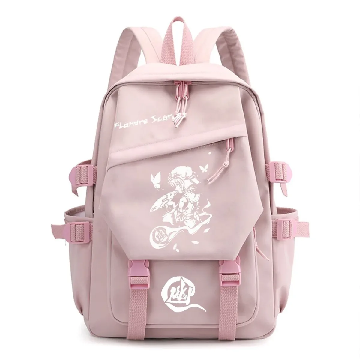 sac à dos touhou project ‌ sac à dos de voyage de grande capacité pour étudiants, imprimé dessin animé hakurei reimu kirisame marisa