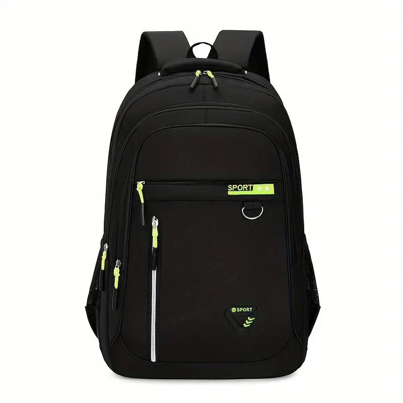 sac à dos pour ordinateur portable résistant à l'eau, grande capacité, multi-poches, sac à dos de sport oxford, sac à dos pour homme, étudiant, voyage, école, quotidien