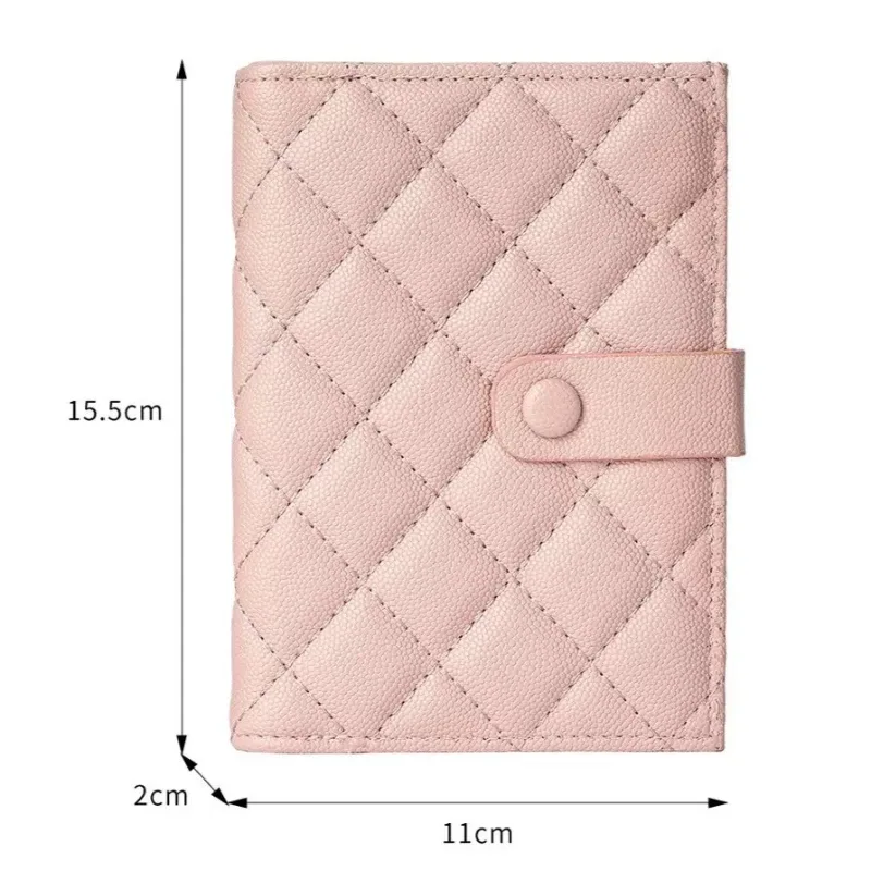 porte-passeport en cuir couvre étui multi-fonctionnel voyage carte de crédit portefeuille mignon passeport livre pour les femmes moraillon passeport couverture