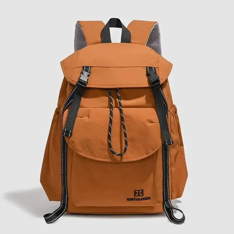 2025 printemps nouveau décontracté color-block femmes sac à dos à la mode voyage sport double sacs à bandoulière grande capacité cordon sac à dos
