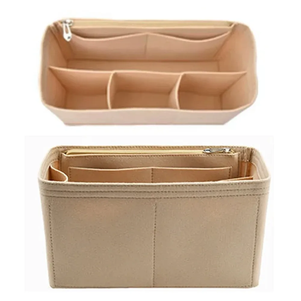 organisateur de sac en feutre yu7 pour sacs à rabat lv speedy 20 25 30 35, sac intérieur, trousse de maquillage, sac de voyage, accessoires pour sacs fourre-tout