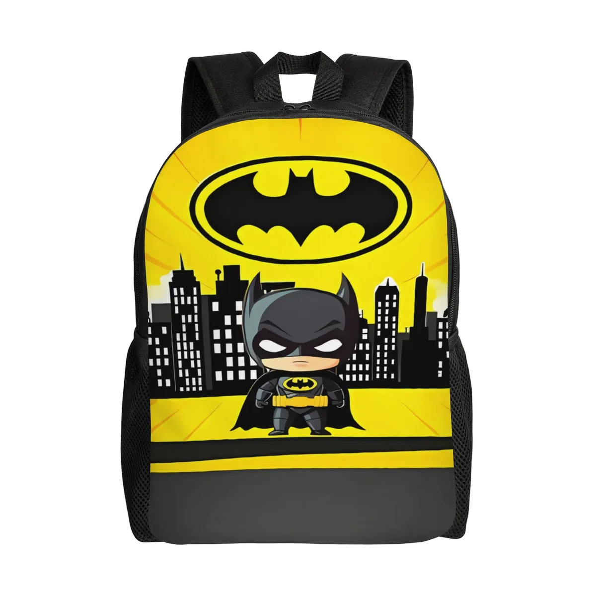 sac à dos de dessin animé b-batmans, sacs à dos fantaisie imprimés en 3d, sacs à dos pour étudiants, sacs à dos de cyclisme, sacs à dos de lycée, sacs à dos de créateur
