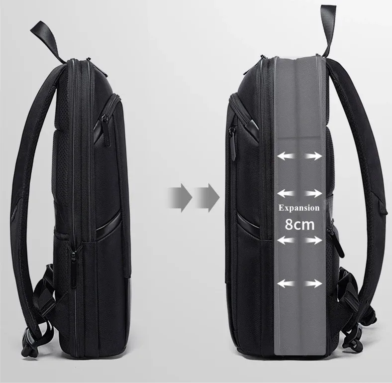 sac dos oxford université noir bleu gris 31x7x43cm étanche poche chaussures ceinture air mode voyage