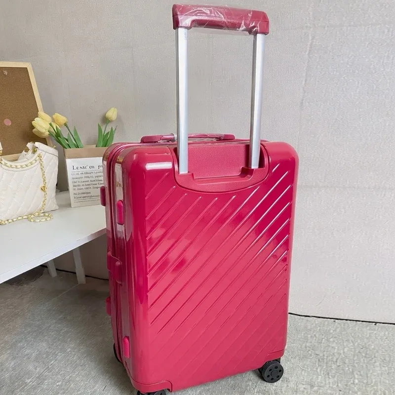 nouvelle collection de valises légères en polycarbonate avec roulettes, tailles 20, 26, 30, 31, 33 pouces, bagages de haute qualité