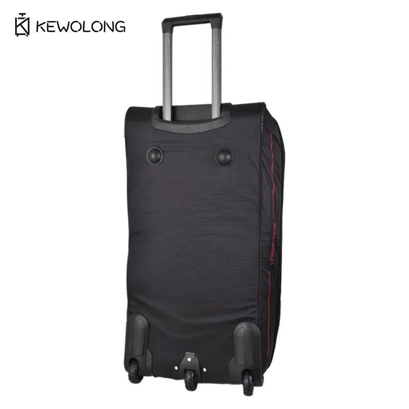 Sac polochon à roulettes Extra Large 32 pouces 36 pouces 40 pouces 45 pouces 48 pouces, mallette de rangement surdimensionnée étanche pour les déplacements en voyage, chariot robuste
