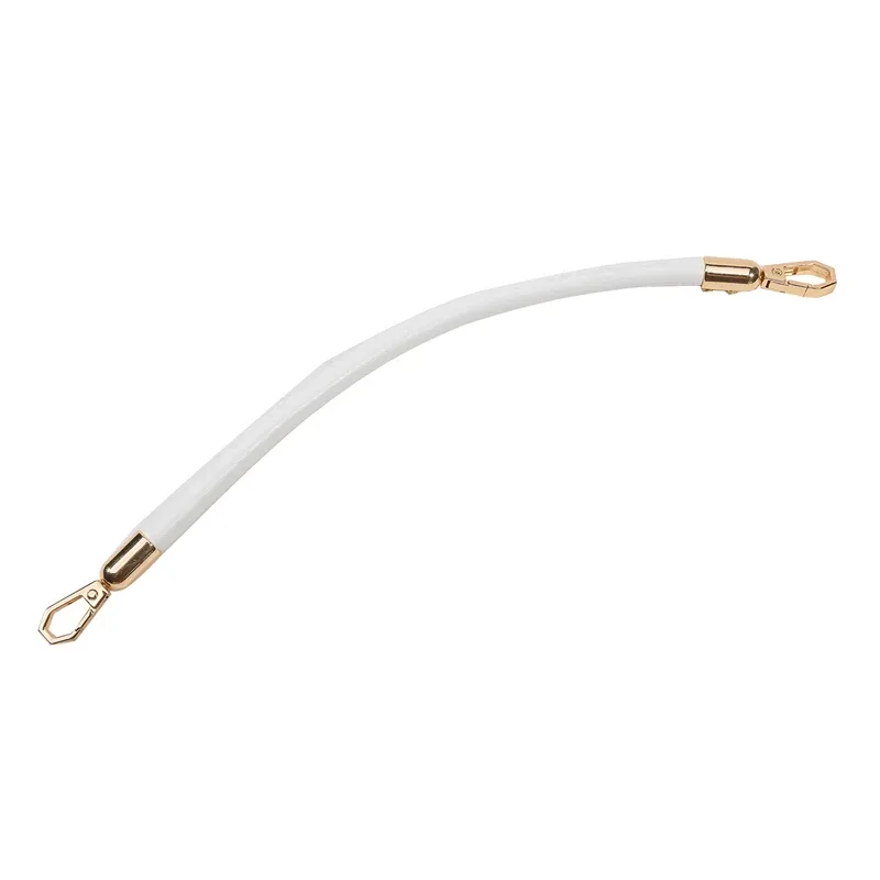 sangle de sac à bandoulière tressée en cuir pu de 30cm, poignées courtes, poignée de remplacement diy pour sac à main, accessoires de ceinture, 1/2 pièces