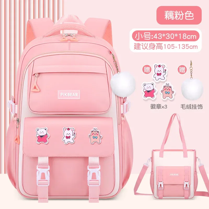 sacs d'école pour enfants pour filles grand cartable kawaii école primaire sac à dos enfants livre sac étanche ordinateur portable voyage sac à dos