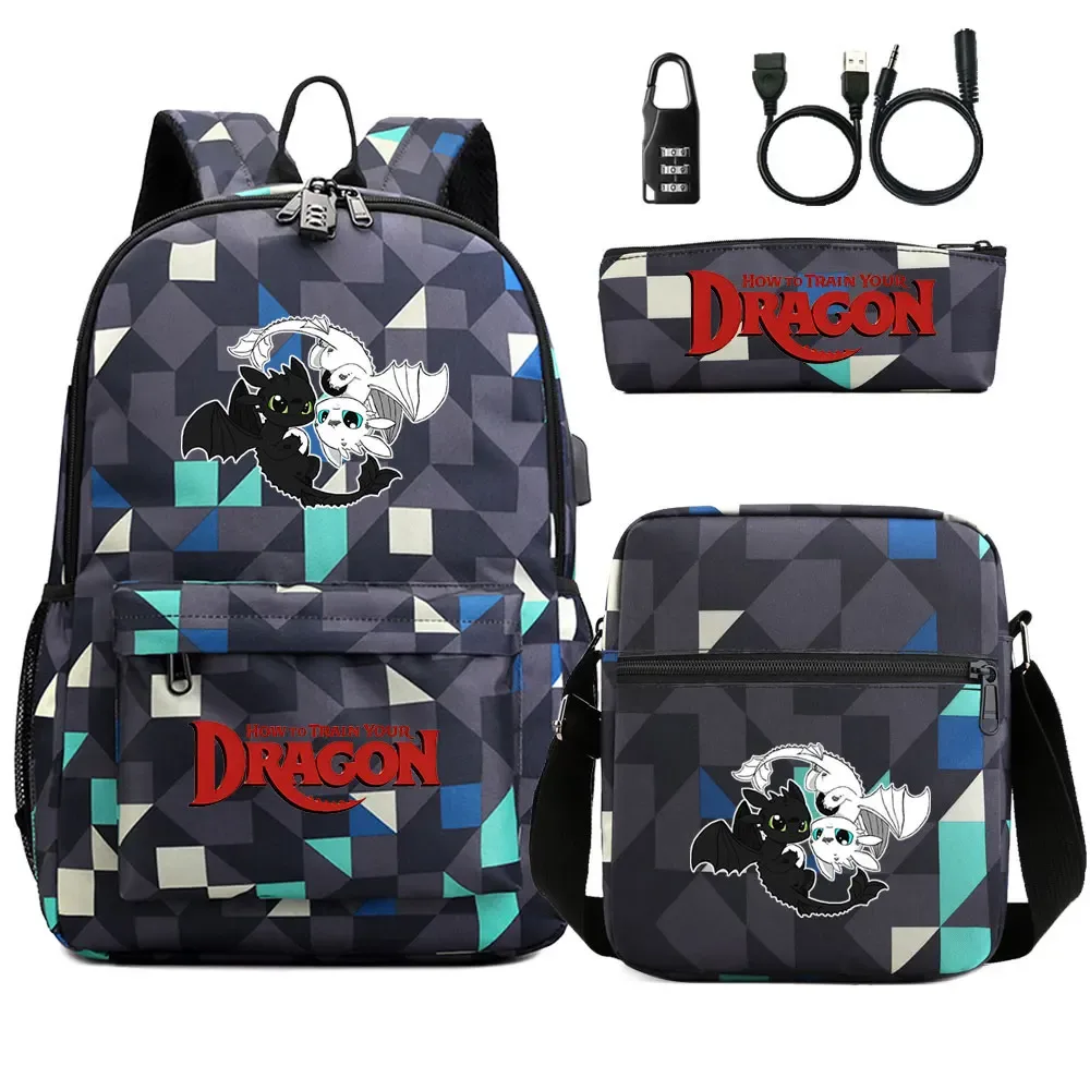 sac dos oxford université logo how to train your dragon motif dragons poche téléphone portable bandoulière arquée fermeture éclair usage enfant voyage
