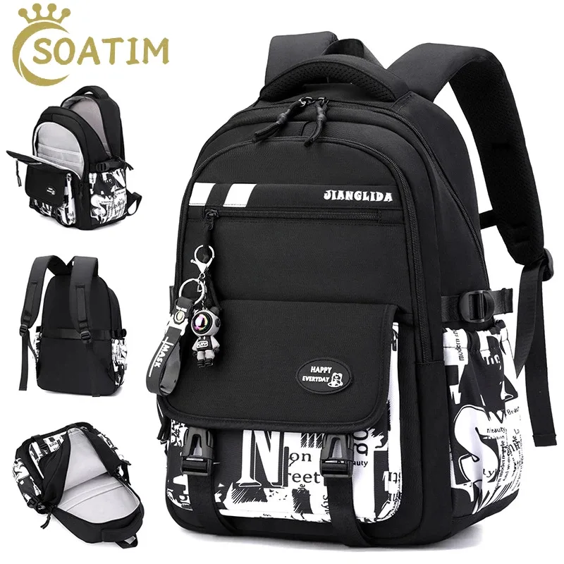 nouveaux sacs d'école pour enfants adolescents garçons enfants sac à dos collégiens sacs à dos scolaires sac de livre de voyage en plein air mochila