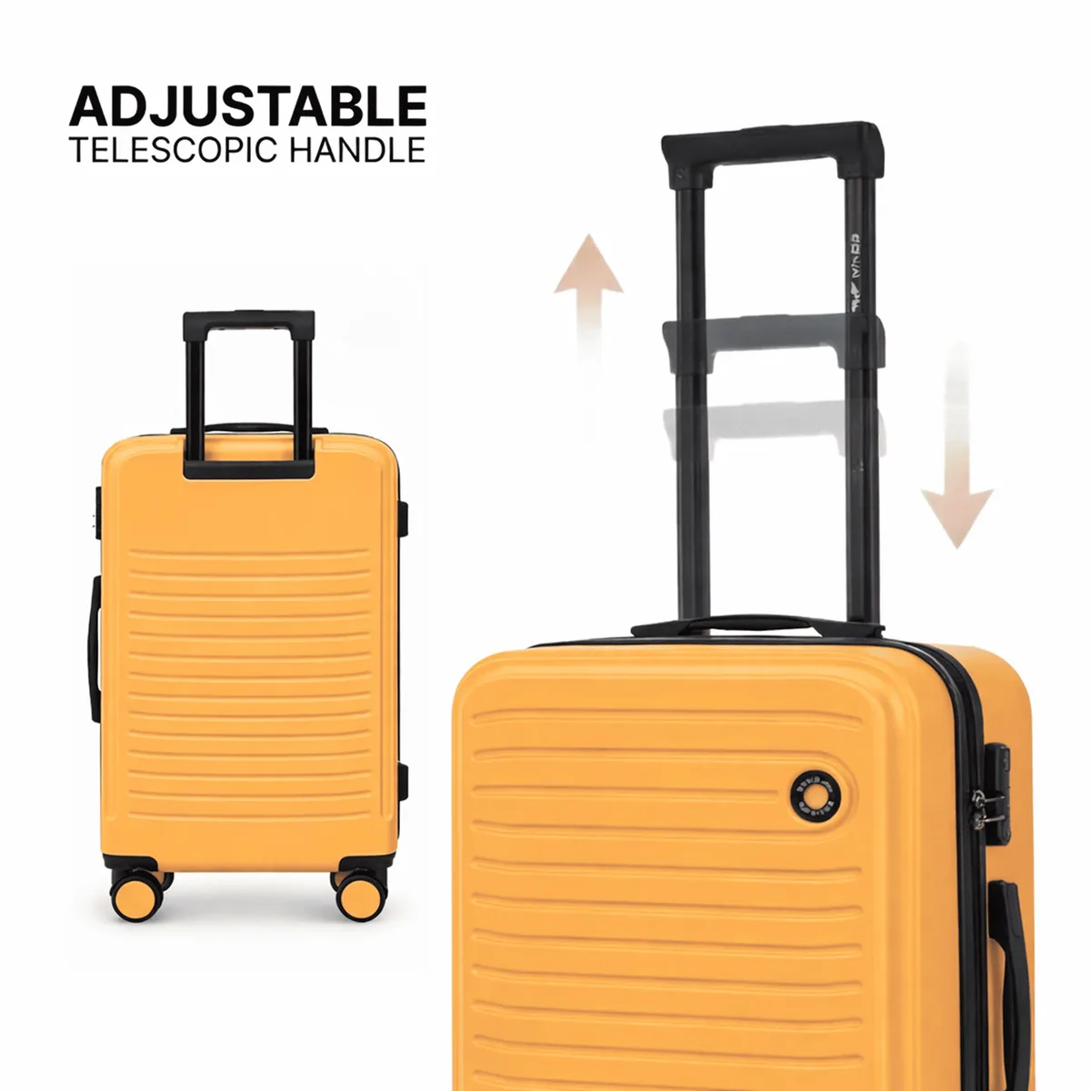 valise grande taille xxl, dimensions environ 75x50x30 cm ou 64.5x44x26.5 cm ou cabine 55x40x20 cm / haute qual