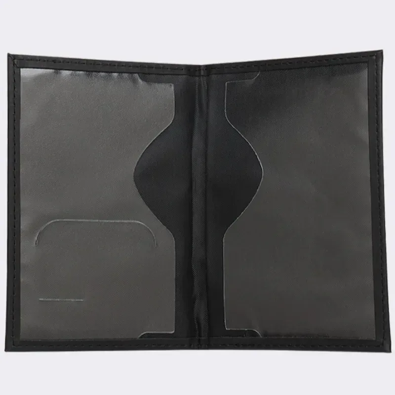 étui de protection pour passeport en cuir pu, portefeuille de voyage, porte-passeport avec fente pour carte d'identité et carte de crédit, manchon de protection pour passeport, étui organisateur