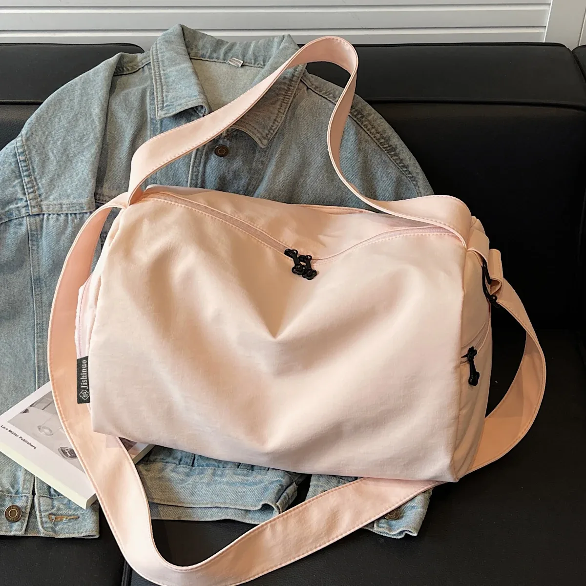 sac de fitness de sport pour femme, sac de natation à séparation humide et sec, sac de voyage de grande capacité pour courte distance, sac de rangement pour bagages de voyage, comprenant compartiment à chaussures
