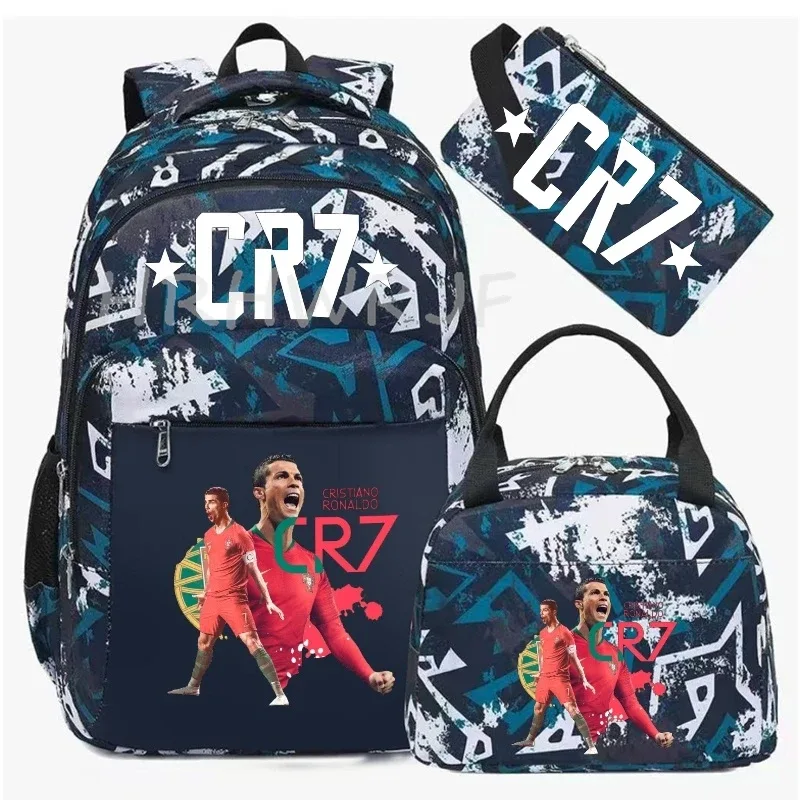 sacs à dos de sport cr7, sacs d'école camouflage pour ordinateur portable, pour hommes et femmes, sac à dos de grande capacité pour les voyages, le bureau, les trajets scolaires