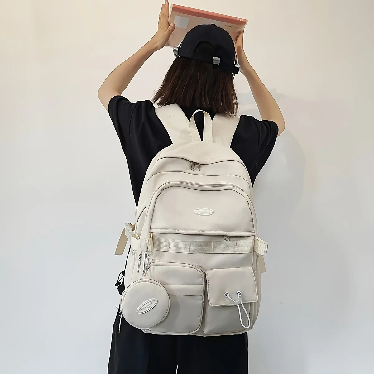 sac à dos simple, grande capacité, pour le sport et les voyages, sac à dos de loisirs pour collégiens, sac à dos de tutorat