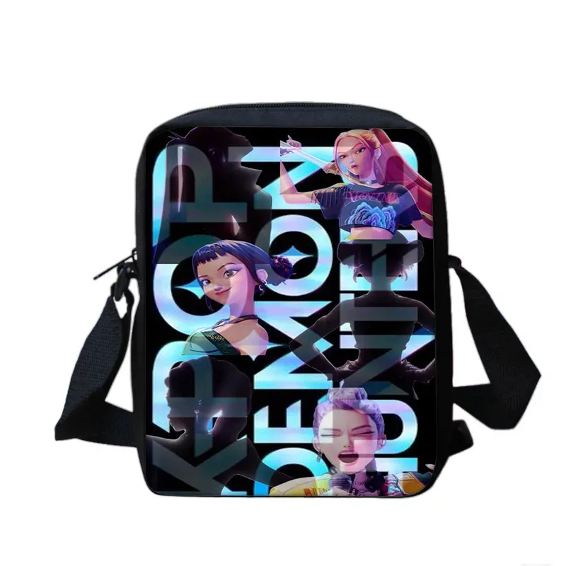 sac à bandoulière pour enfants, avec motifs de dessins animés, bretelles réglables, fermeture à glissière sécurisée, sac léger à porter à l’épaule pour garçons et filles.