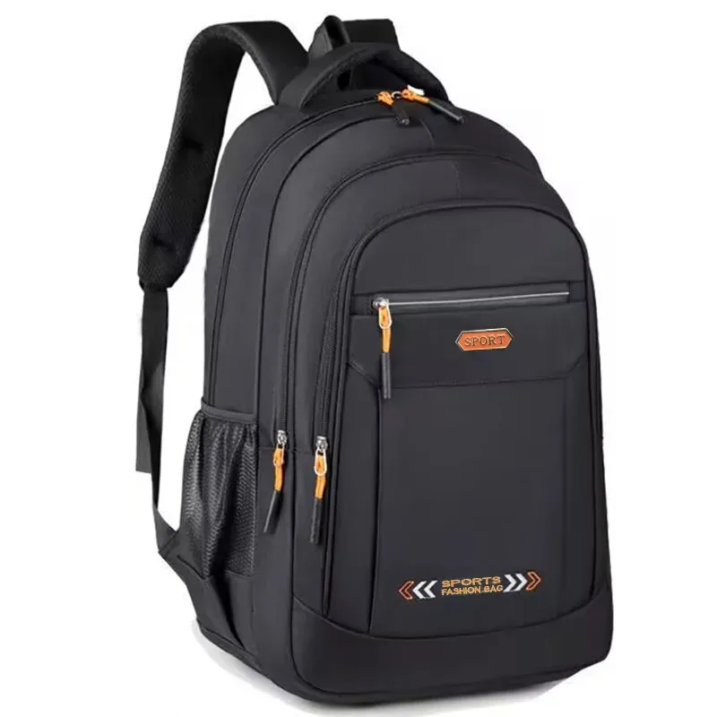 sac à dos de style neutre pour hommes et femmes, idéal pour les voyages et les étudiants en affaires. sac à double bretelles en nylon