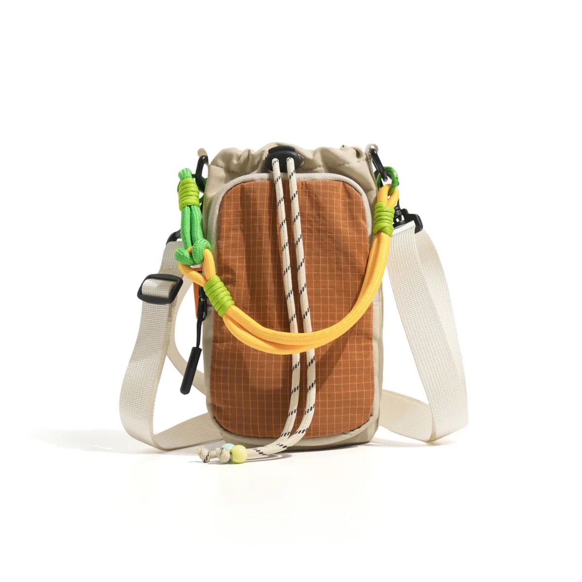 sac bandoulière dopamine pour bouteille d'eau, nouveau modèle 2026, sac de téléphone portable grande capacité, sac étanche pour bouteille d'eau pour étudiants