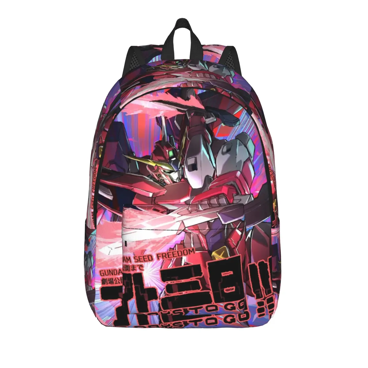 sac à dos gundam, sac à dos streetwear avec robot de dessin animé, sacs d'école unisexes, grands sacs de voyage, sac à dos design