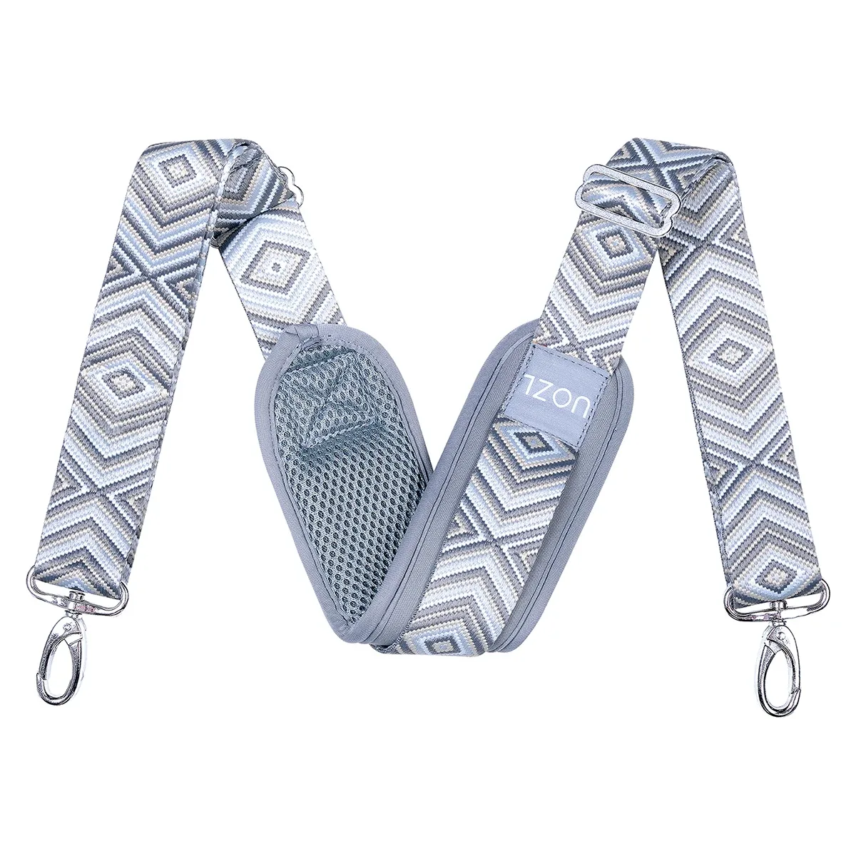 sangle d'épaule de remplacement universelle de 59 pouces, avec rembourrage fixe et boucle réglable pour sac à bandoulière simple