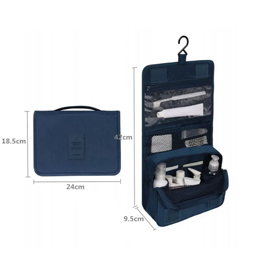 trousse de toilette portable et étanche pour homme et femme, accessoire de maquillage mignon, pour voyage