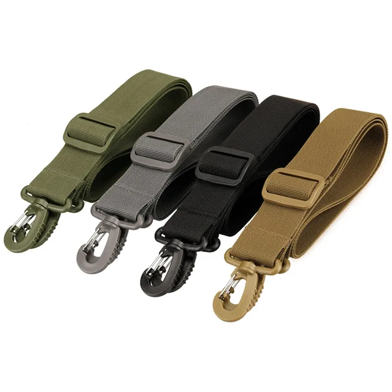 sangle réglable nylon noir beige vert olive gris clair accessoire sac bandoulière voyage remplacement utilisation durables respirants poignées modulaires travail pratique