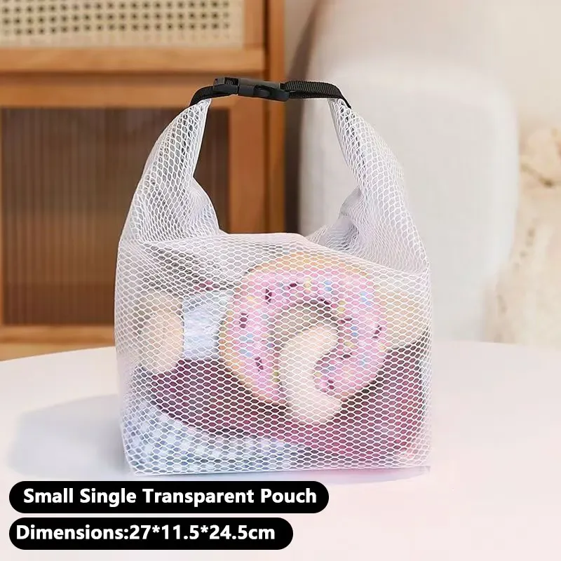 sac de rangement imperméable en maille pour vêtements de sport, natation, salle de bain, grande capacité, avec cordon de serrage, pour hommes et femmes, sac de toilette d'extérieur