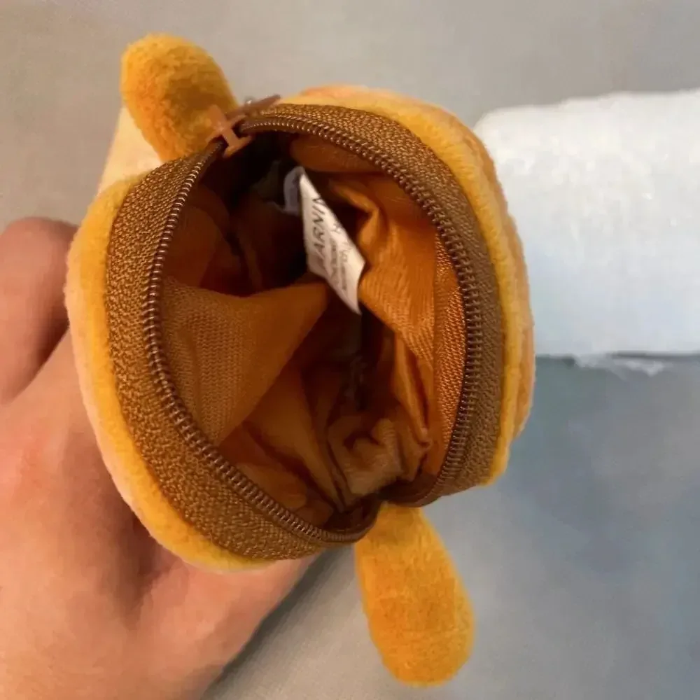 porte-monnaie pain grillé de dessin animé, mini pochette de rangement légère pour pièces de monnaie, écouteurs et clés, petit sac de maquillage mignon comme cadeaux pour filles