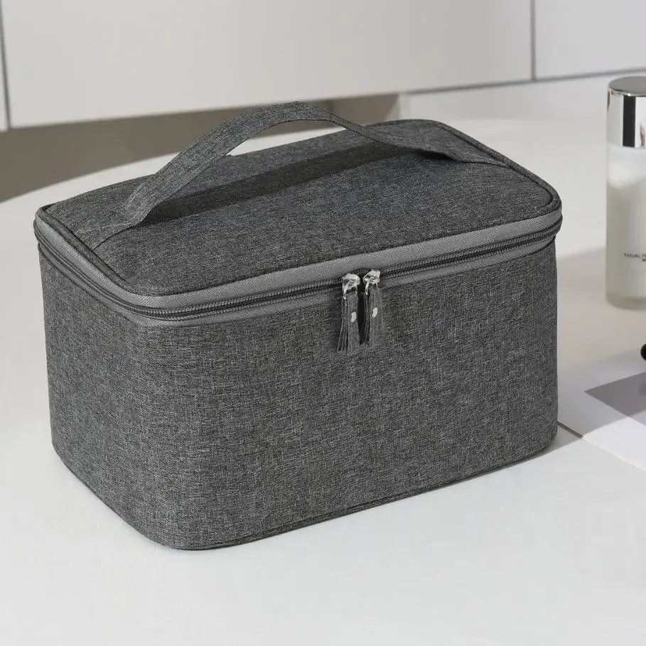 trousse à cosmétiques de grande capacité pour hommes et femmes, trousse de toilette pour couples, trousse de maquillage étanche, sac de rangement de voyage en plein air