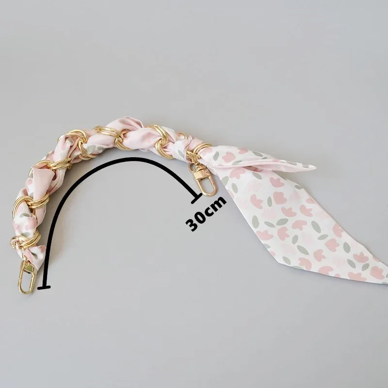 pièces d'accessoires de sac à main pour femmes, sangles florales rouges mignonnes, poignées de rechange amovibles, bricolage, printemps, automne, nouvelle mode