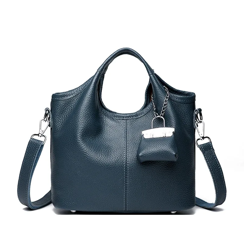 sac à main de luxe 100% cuir de vache, sac à bandoulière en cuir véritable pour femmes, sac de voyage à la mode pour loisirs