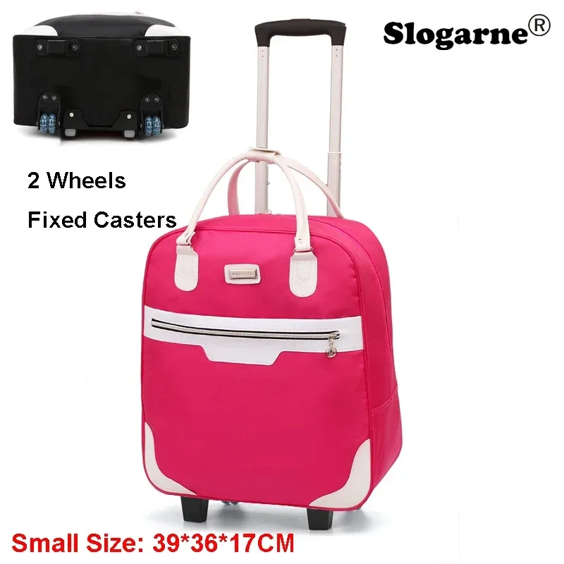 mode bagages roulants femmes 4 roues spinner voyage sacs hommes voyage d'affaires sacs oxford valise étanche chariot bagages