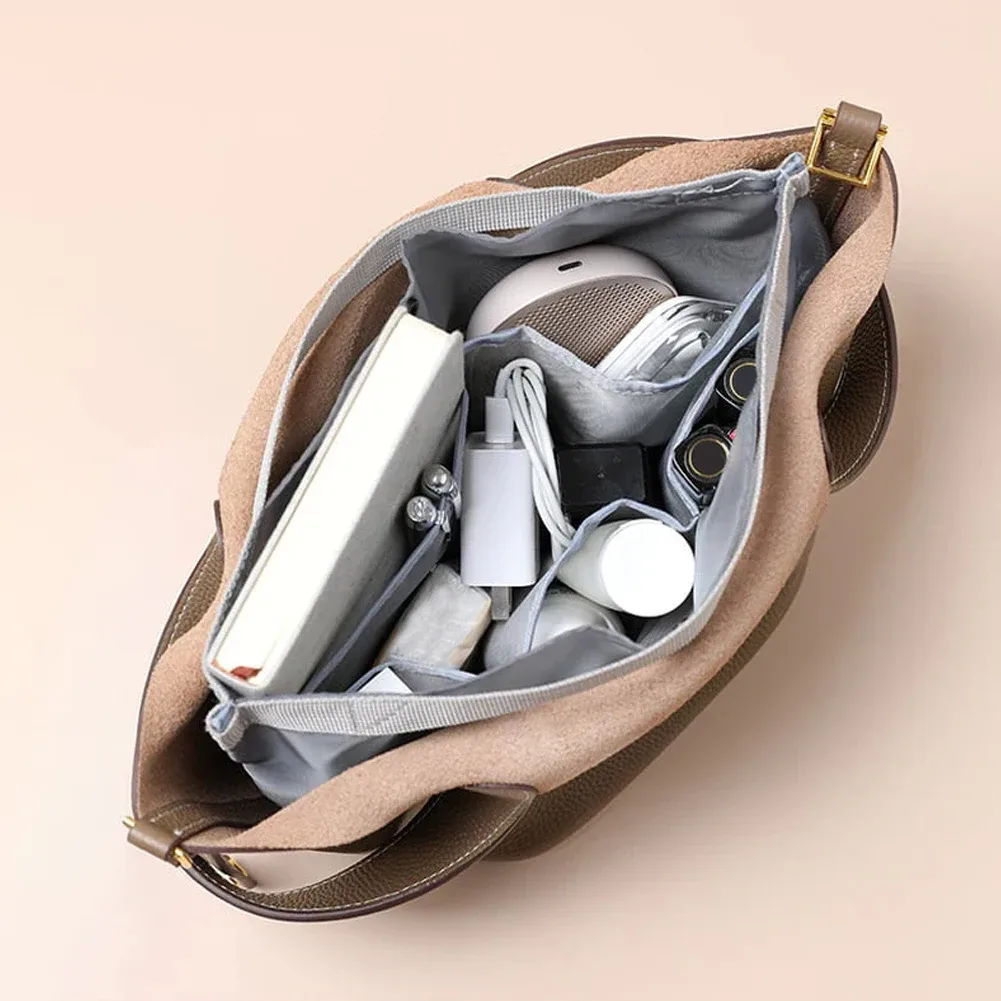 sac à main de grande capacité pour femmes, organisateur de sac à insertion, taille universelle, meilleure vente-wt