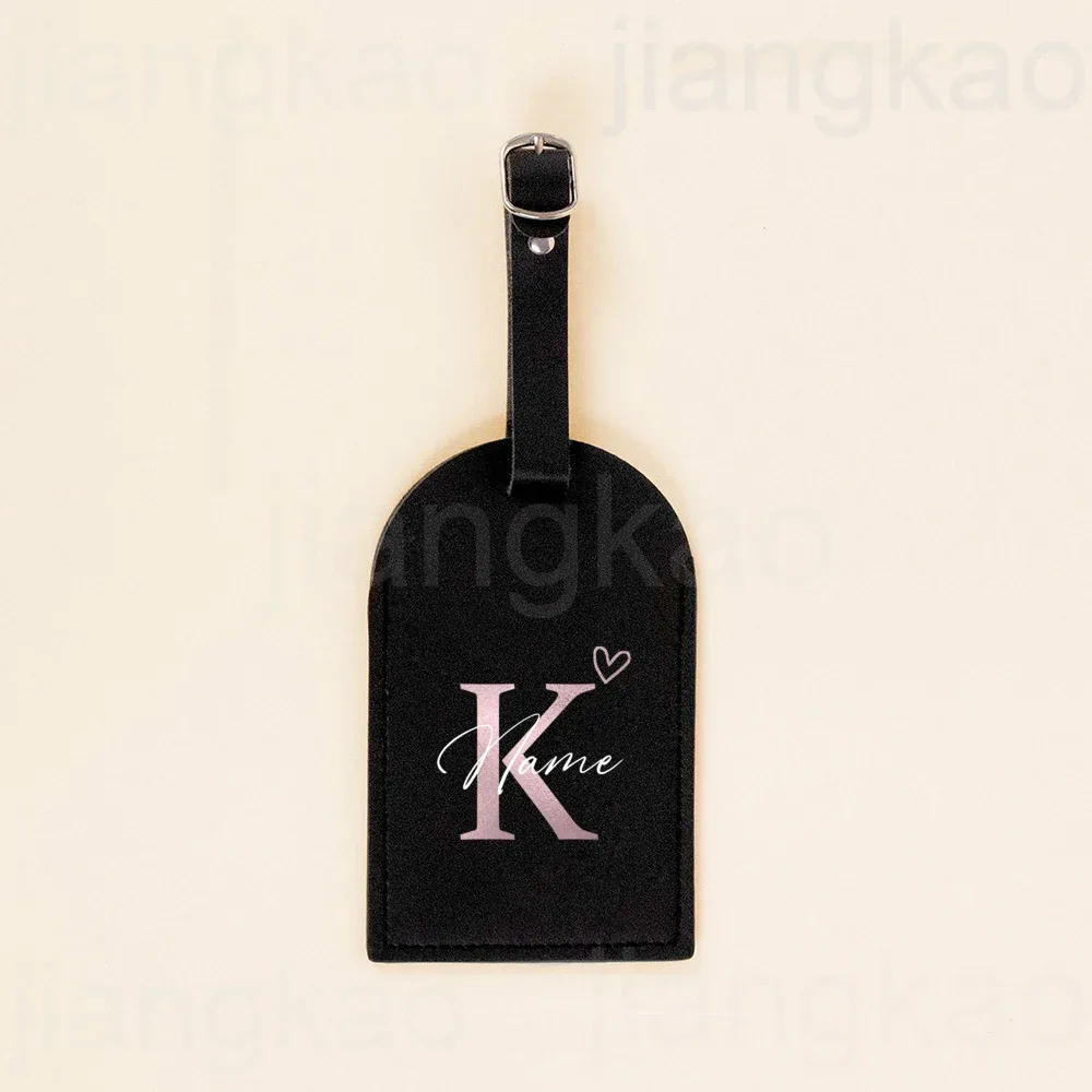 lettre personnalisée avec nom monogramme étiquettes de bagage en cuir pour valise bagages sac à main étiquette de sac de voyage personnalisée meilleur cadeau