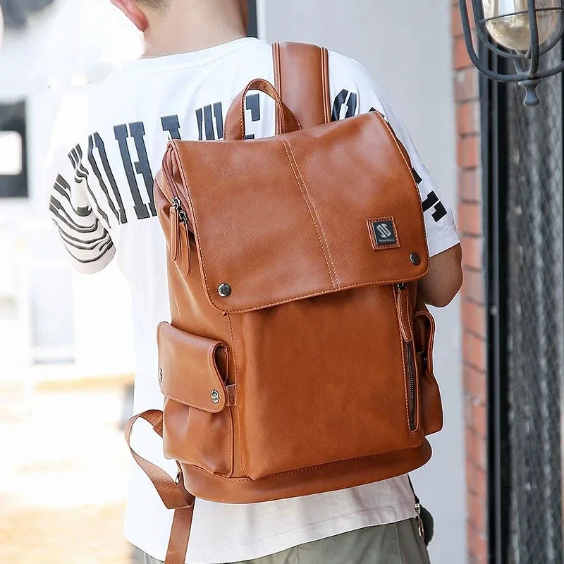 sac à dos de grande capacité pour hommes, sac pour ordinateur portable, mode décontracté, voyage d'affaires, sac d'école
