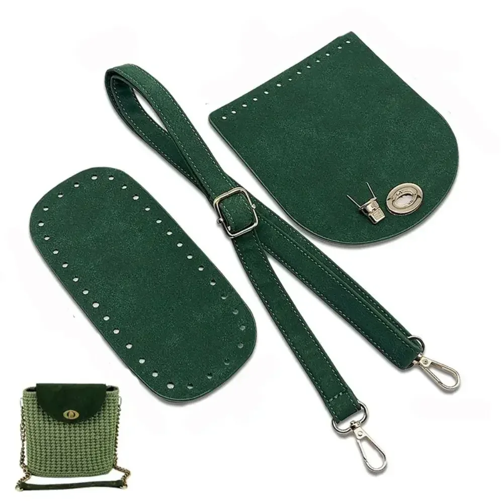 sac à main astronomique en cuir pu, sangle initiée, ensemble tissé pour bricolage, accessoires de sac à dos faits à la main, 1 pièce, 3 pièces