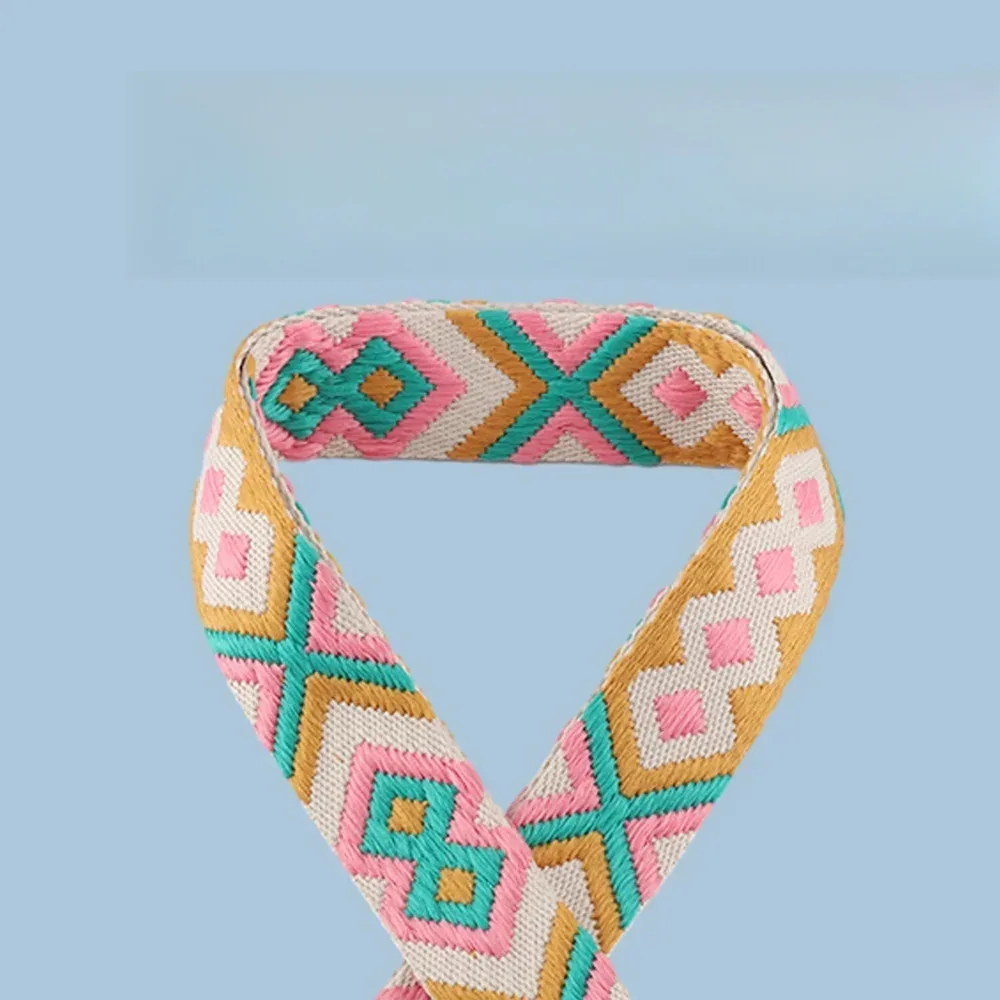 meetee-sangle jacquard en polyester, sangle de sac à dos, ruban de reliure pour vêtements, accessoires de couture, 38mm, 2 mètres