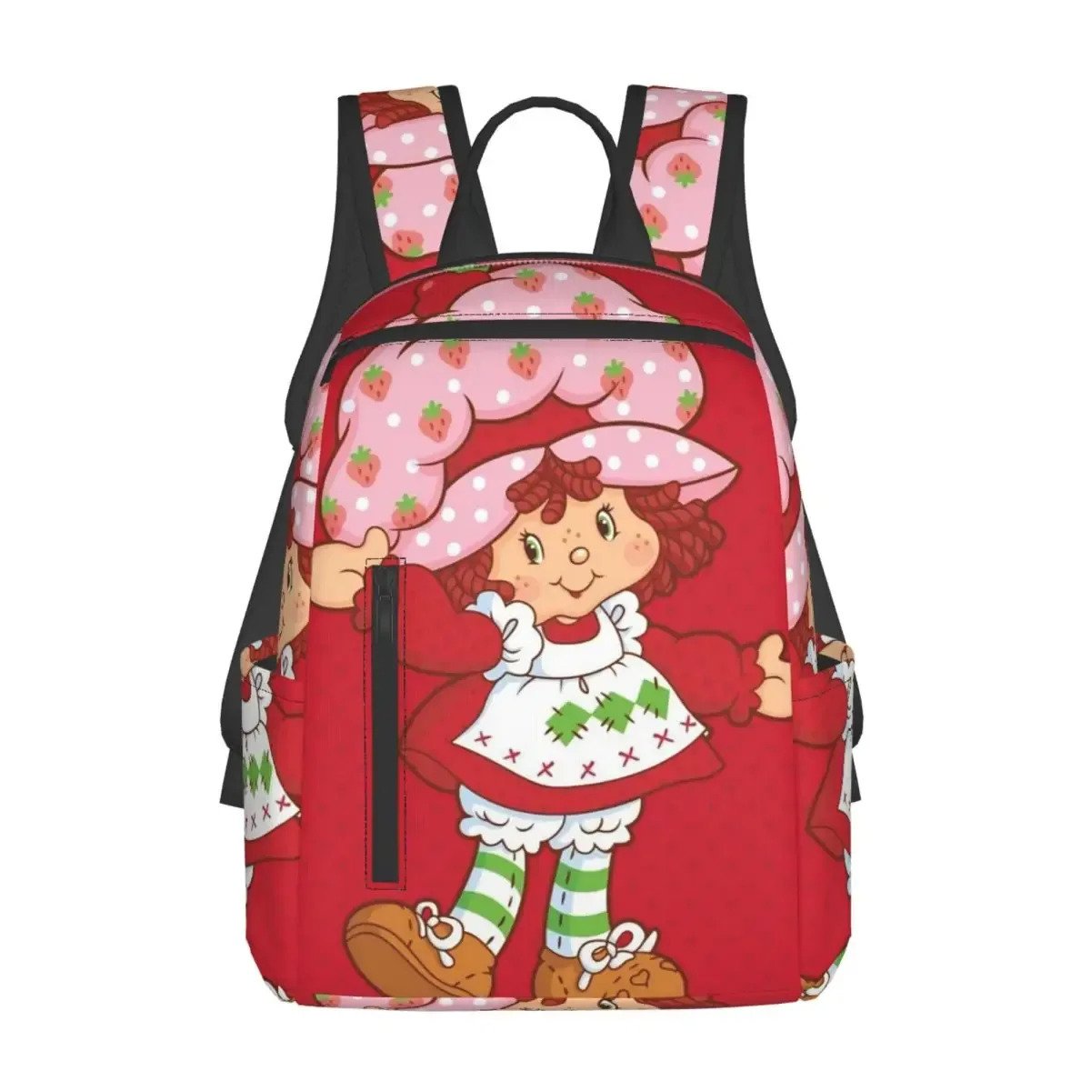 sac à dos d'étudiant like strawberry shortcake, sac d'école, sac à dos de randonnée, sac de voyage pour hommes et femmes, sac à dos tendance, sacs à bandoulière