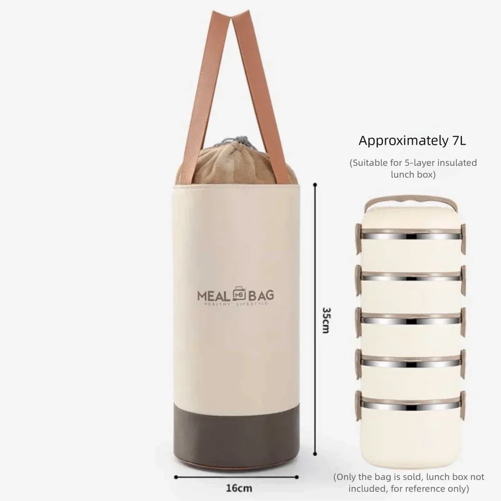nouveau sac de rangement de boîte à déjeuner en papier d'aluminium, sac d'isolation thermique isolé oxford, sac thermique de grande capacité pour aliments, pique-nique