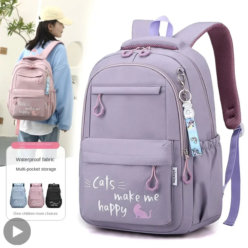 sac à dos sac d'école fille sac à dos pour enfants enfant adolescent femme classe cartable primaire femmes sac à dos adolescent bookbag kit