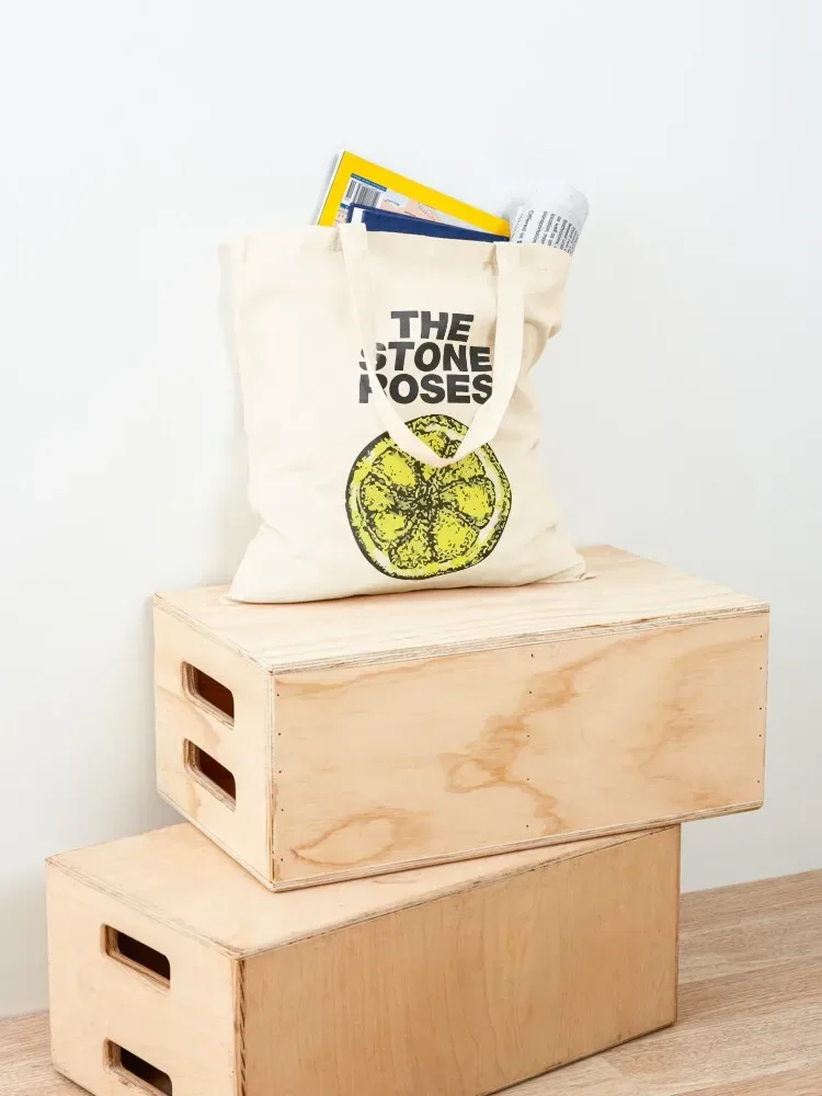 stone roses merch the stone roses lemon tote bag sacs de plage pour femmes, sacs fourre-tout pour femmes