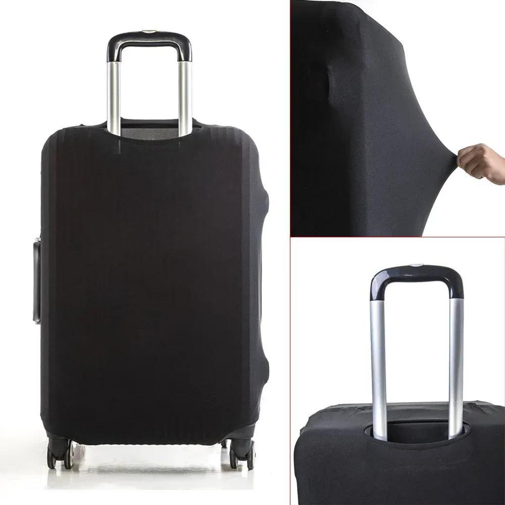 optics-juste de protection élastique pour bagages, housses de valise trempées, housse de chariot, accessoires de voyage, série pink flower, 18 "-32"