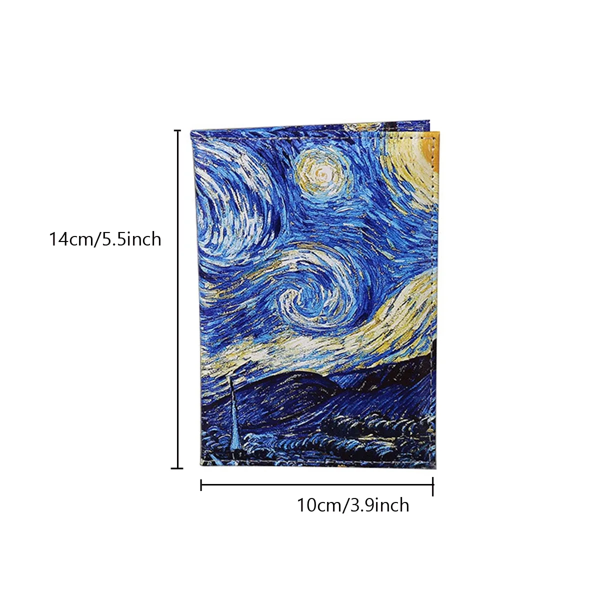 cadenas serrure tsa motif fleur couverture cuir voyage protection passeport accessoire balluchon cuir imprimé bleu floral transport document travail