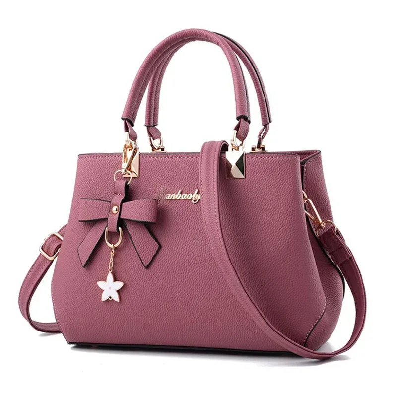 nouveau sac à bandoulière élégant pour femmes sacs à main de luxe design femme sacs prune nœud papillon doux messager sac à bandoulière